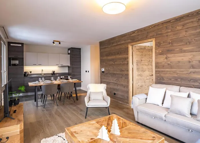 Perle Blanche - Brand New 2 Bedroom Perfectly Located Apartman Chamonix