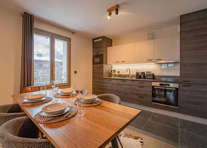 Perle Blanche - Brand New 2 Bedroom Perfectly Located Chamonix